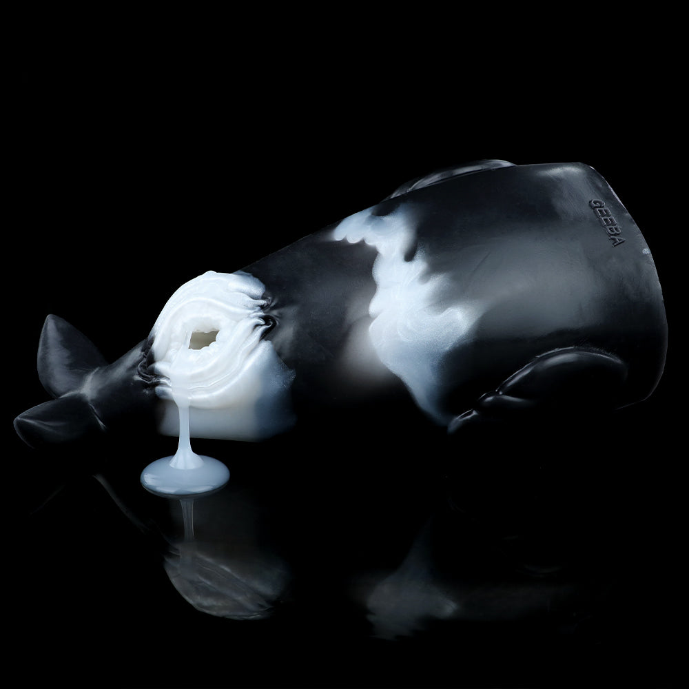 Realistic Whale Pocket Pussy Masturbation Cup - Marine Animal Vaginal Blowjob Sex Toys for Men