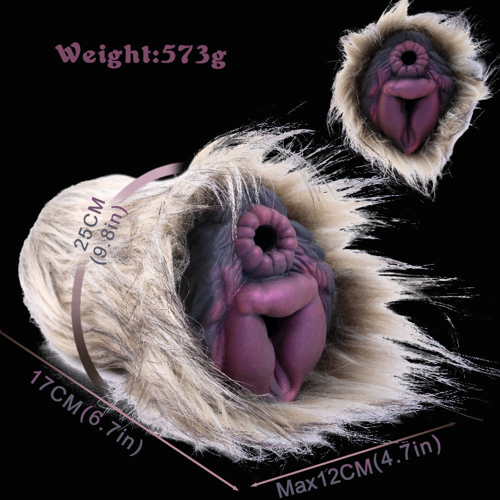 Hyena Pocket Pussy – Furry Animal Vagina Masturbator | Domlust Heavy Fetish Silicone