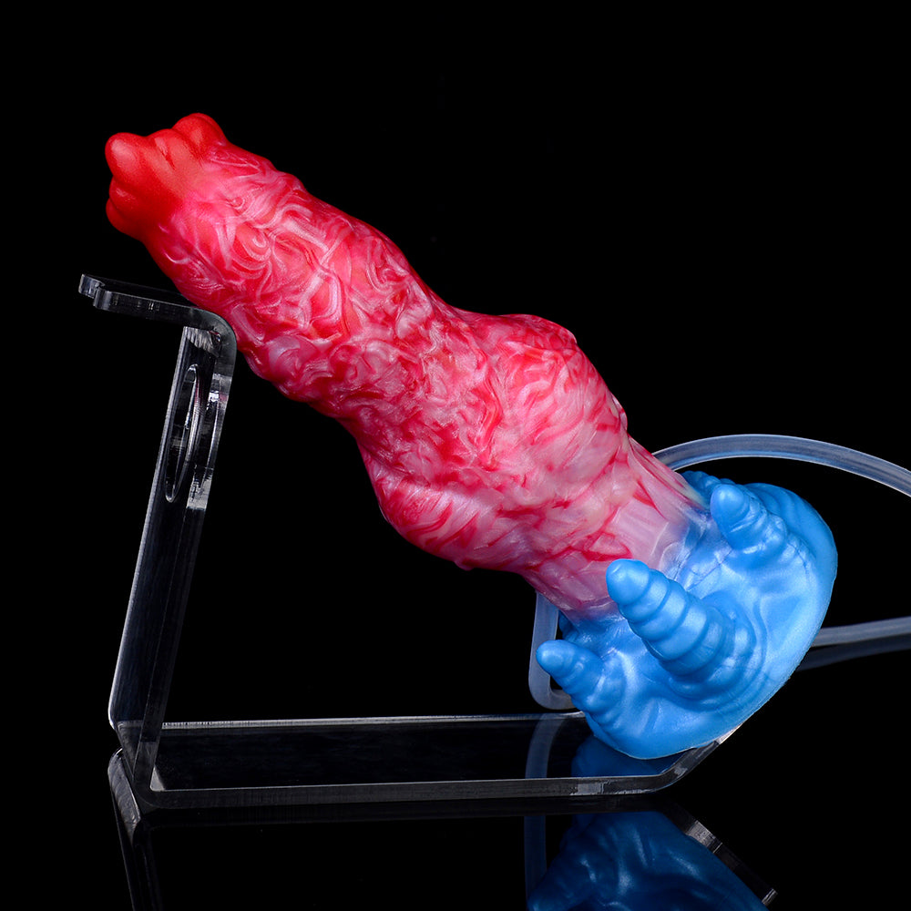 Ejaculating Dog Dildo Anal Butt Plug - Inflatable Anal Dildos Silicone Vaginal Masturbation Sex Toys