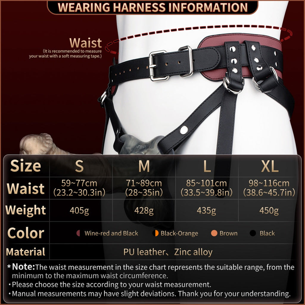 Futuristic Metallic-Style Wearable Cock Sleeve – Platinum Silicone Penis Extender with Leather Harness Support