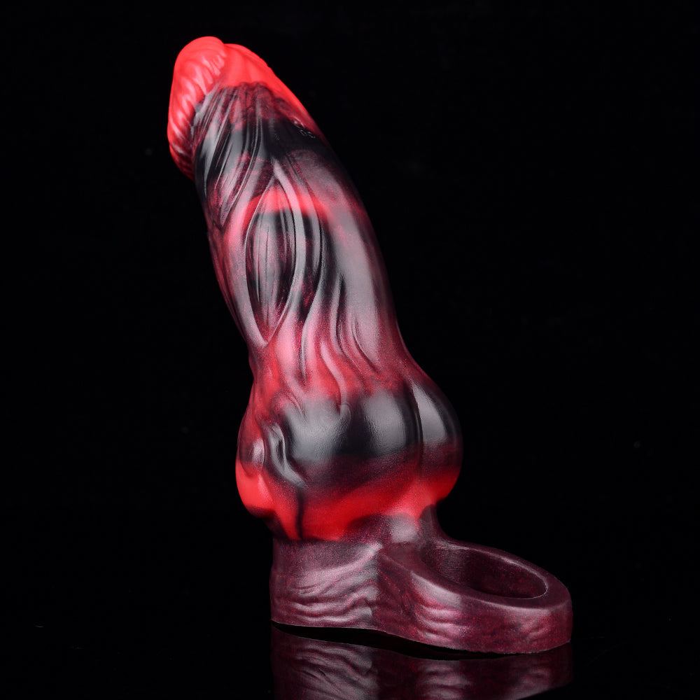 Vibrating Cock Sleeve Dragondildo Penis Sheath - Men Masturbating Extender Sex Toys