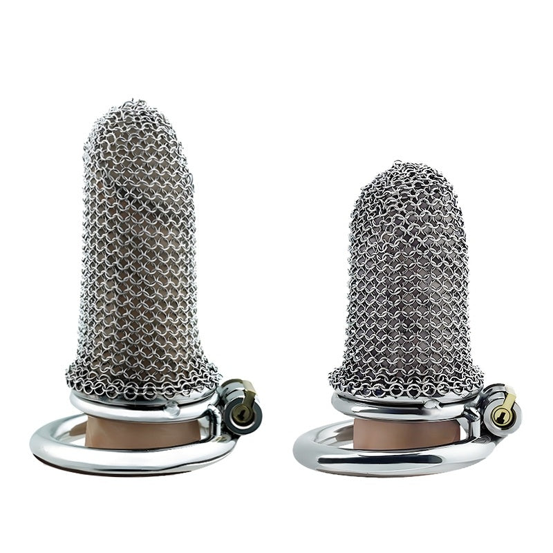 Chainmail Chastity Cage — Medieval Fantasy Armor for Your Most Private Battles