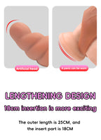 Sprial Huge Penis Sleeve Male Extender - Enhance Pegging Sexuality for Men Gay Couple