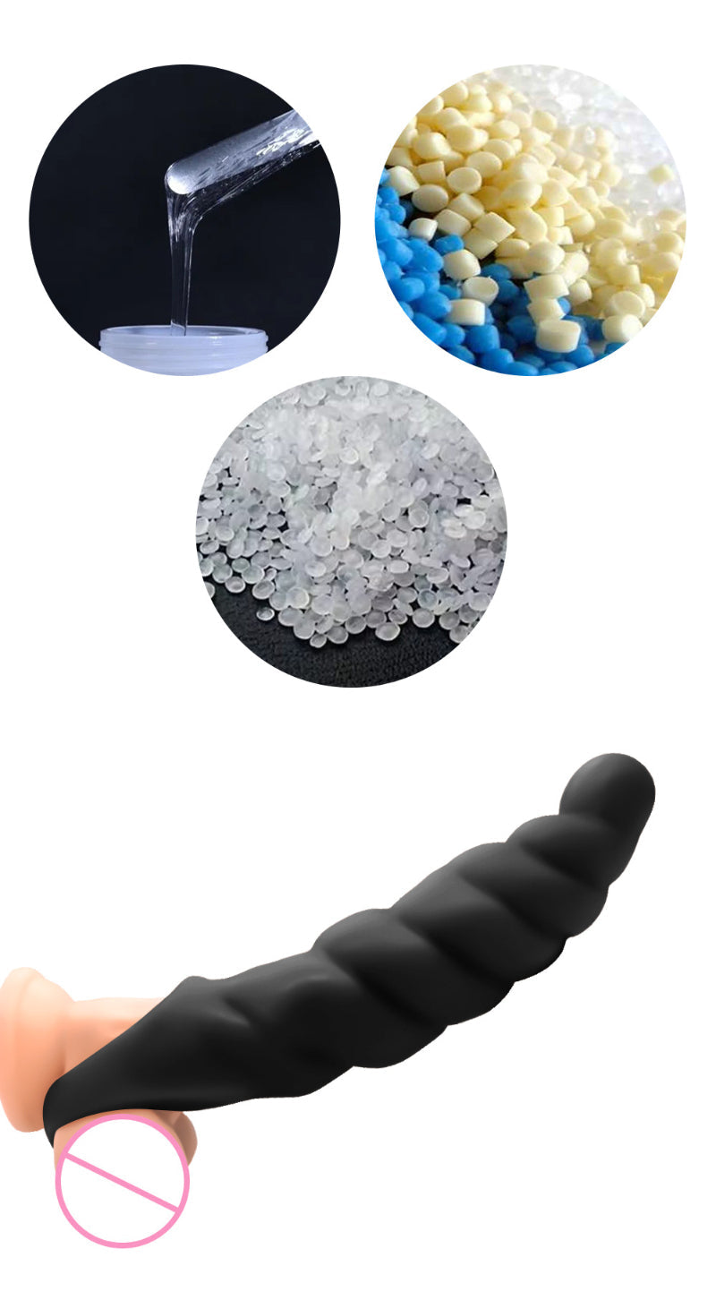 Sprial Huge Penis Sleeve Male Extender - Enhance Pegging Sexuality for Men Gay Couple