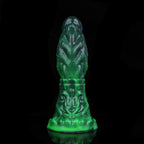Green Black Capricorn Inflatable Dildo