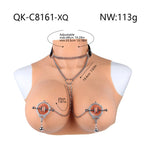Concentric Suspension Nipple Clamps Bondage Kit – Precision Metal Temptation for BDSM & Kinky Sex Toys