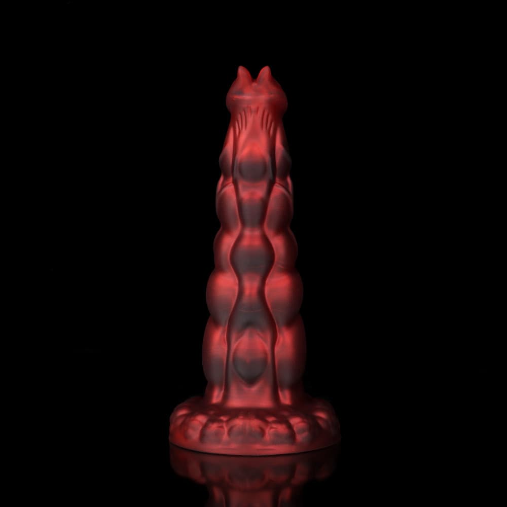 Crimson Fantasy Knot Dildo – Sphinx Edition