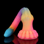 Eel Blue Yellow Purple Luminous Tentacle Dildo
