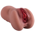 Realistic Pussy Pocket Masturbator - Ebony Women Vagina Penis Masturbation Milk