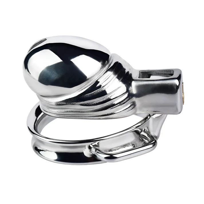 Metal Penis Shaped Chastity Cage LKM-065