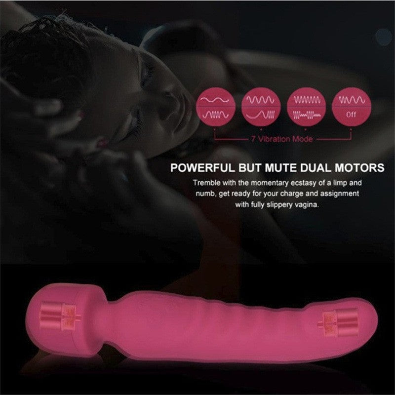 Magic Wand G-spot Vibrator - Silicone Vibrating Dildo Sex Toys for Women