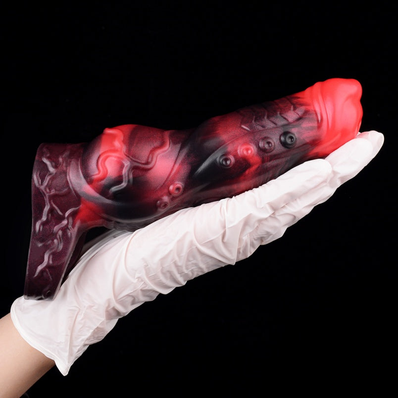 Silicone Vibrating Fantasy Penis Sleeve – Dual Function for G-Spot Precision & Length Extension