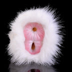 Merino Sheep Pocket Pussy Furry Sex Doll - White Fur Animal Pussies Penis Masturbator