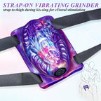 Rechargeable Wearable Grinding Vibrator with Remote Control