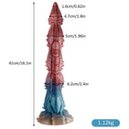 Scorpion Tail Tentacle Dildo – 16.1" Hook Curve | Platinum Silicone | Anal & G-Spot Expansion