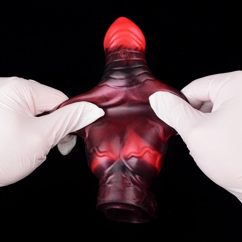 Silicone Vibrating Fantasy Penis Sleeve – Dual Function for G-Spot Precision & Length Extension