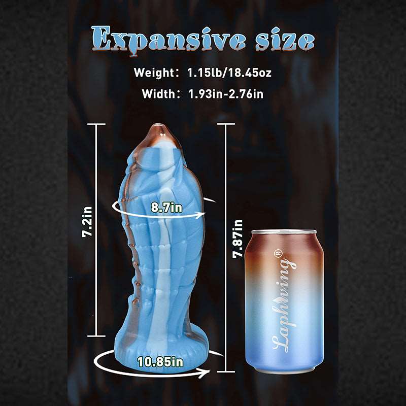 Exotic Dildos- Domlust Monster Dildos - 8 inch Huge Fantasy Sex Toy