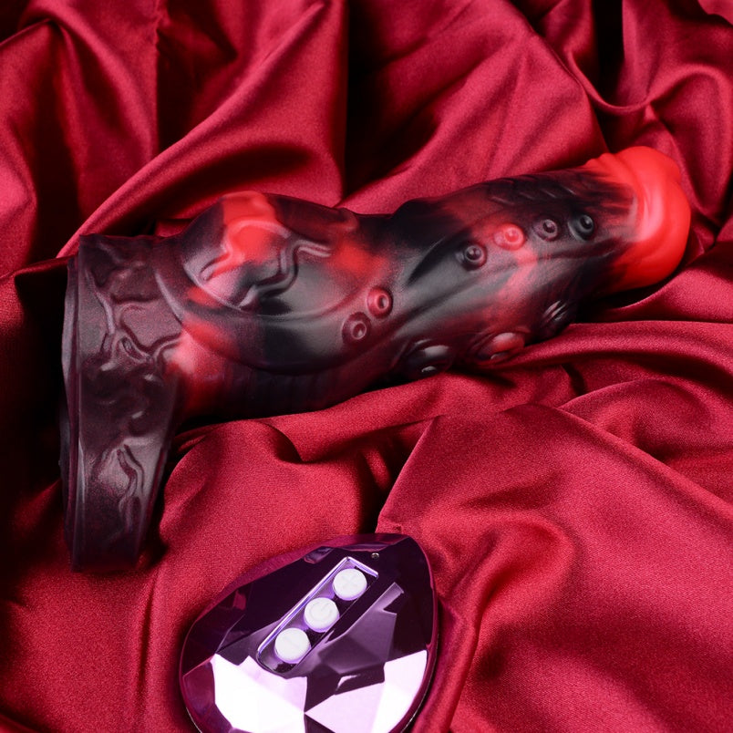 Silicone Vibrating Fantasy Penis Sleeve – Dual Function for G-Spot Precision & Length Extension