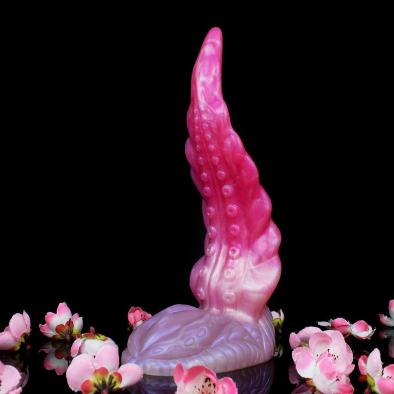 Fantasy Tentacle Silicone Dragon Dildo – Alien-Inspired G-Spot Intruder for Women