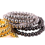 Metal Cock Ring with Multi Beads