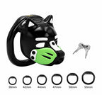Puppy Head Chastity Cage