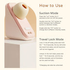 Sora - Clitoral Vibrator - APP Controlled Compact Suction Vibrator