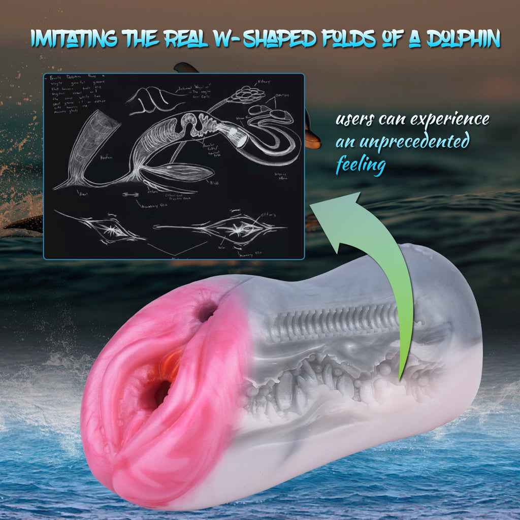 Dolphin Pocket Pussy – Fantasy Ocean Animal Vagina Masturbator | Domlust Beast Sex Silicone