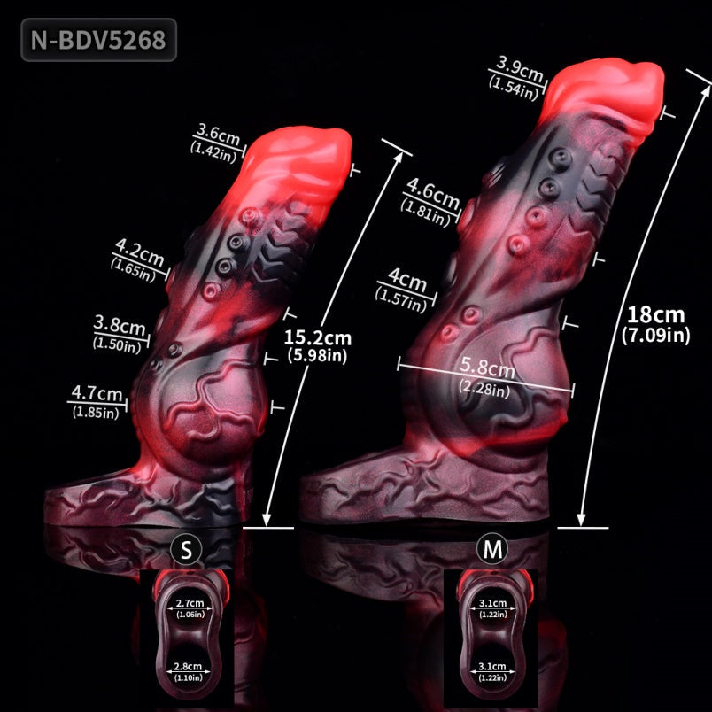 Silicone Vibrating Fantasy Penis Sleeve – Dual Function for G-Spot Precision & Length Extension
