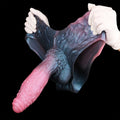 Fantasy Dragondildo Sheath Underwear - Silicone Drake Dick Penissleeve Extender Pants for Men