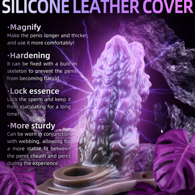 Demon Dragon Fantasy 5.5-Inch Penis Sleeve – Ferocious Cock Extender with Spiked Ridges