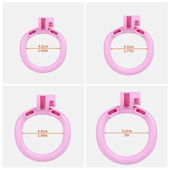 Foreskin Style Chastity Cage – Realistic ABS Resin Design for Everyday Wear
