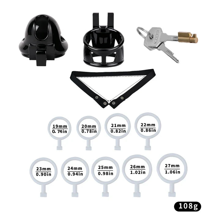 ABS Resin Shaft-Only Chastity Cage