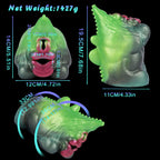 Wyvern Fantasy Dual-Channel Silicone Torso | Realistic Vagina & Anal Beast Sex Toy — Domlust