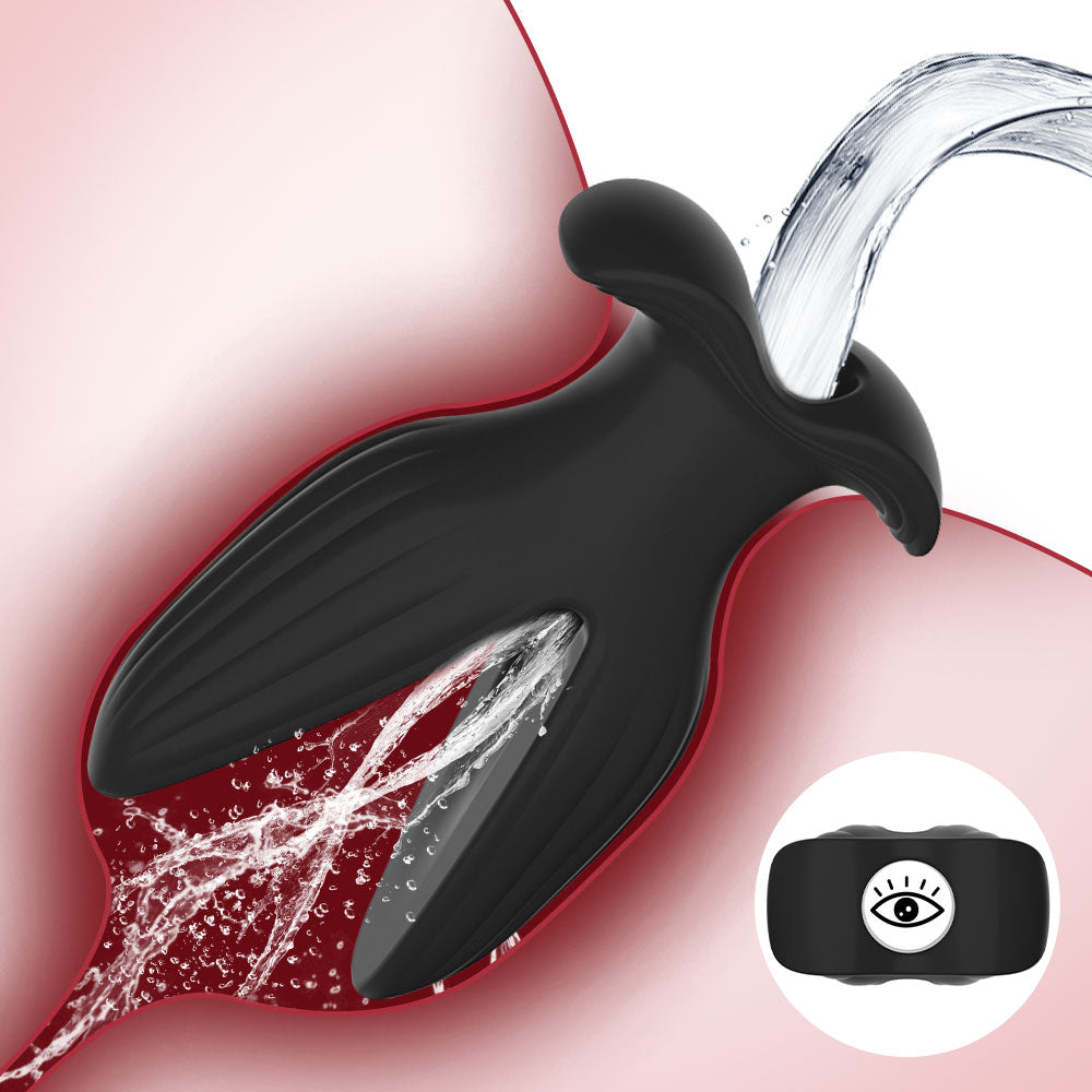Hollow Anal Expansion Butt Plug - Silicone Anal Accessory Sex Toy for Men Women