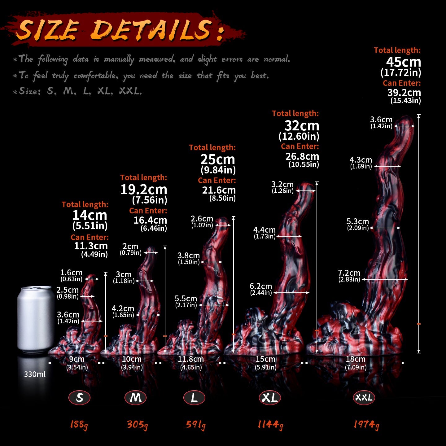 Domlust Black Tiger Monster Dildo | Obsidian Bloodswirl Platinum Silicone Fantasy Toy S–XXL