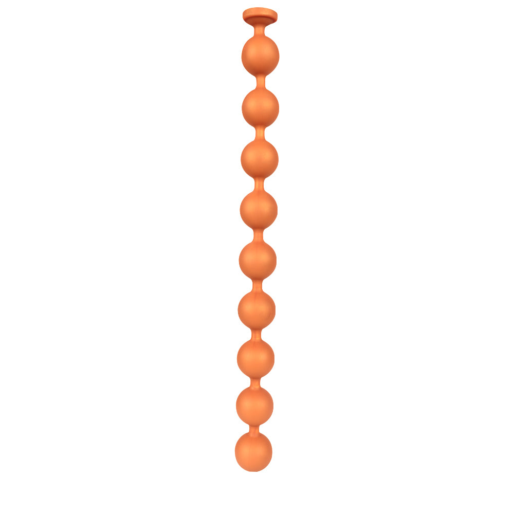 Lina - 9 Anal Beads - Huge Silicone Anal Balls