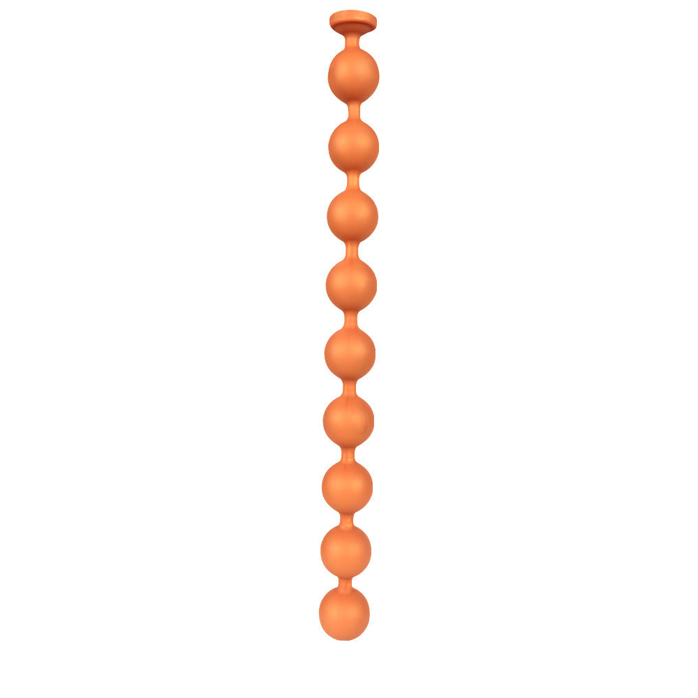 Lina - 9 Anal Beads - Huge Silicone Anal Balls