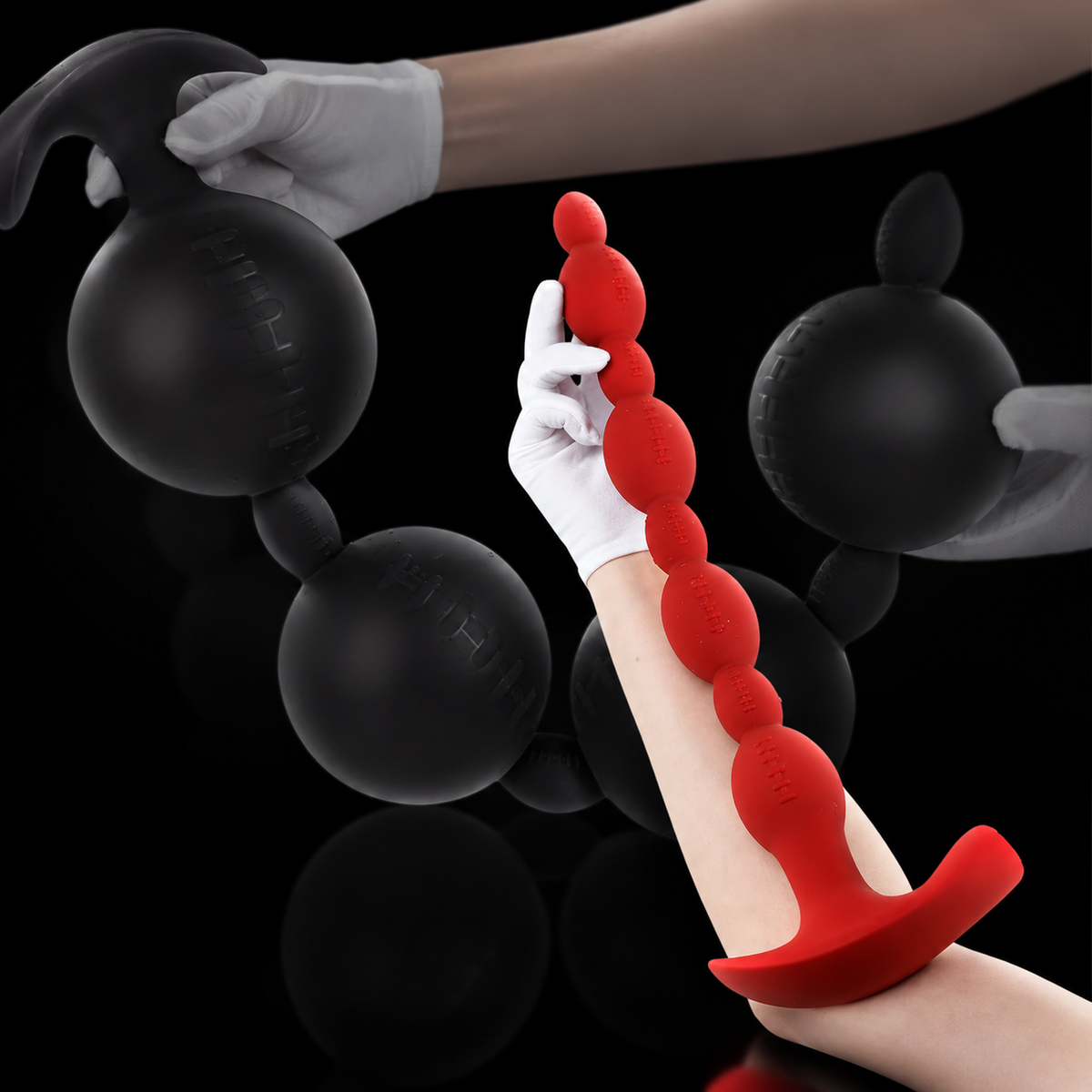 The Gauntlet - Inflatable Anal Beads - Long Anal Toy