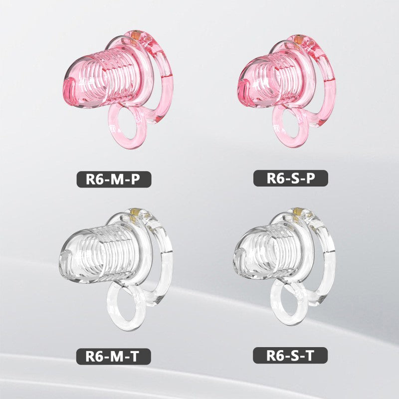 Transparent Flexible Chastity Cage with Stretchable Design （R6）