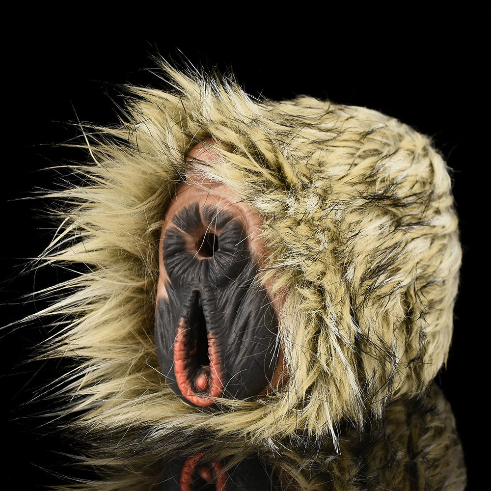 Tibetan Yak Pocket Pussy – Furry Silicone Animal Masturbator with Realistic Vaginal Canal | Domlust