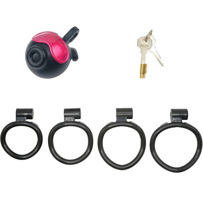 Octopus Goggle Chastity Cage 🐙  – Compact Male Chastity Device with Key