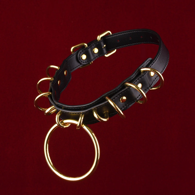 Fantasy Metalen Ring Halsband Bondage Kinky Set - Extreme Seks BDSM Speeltje voor Training en Dominantie
