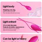 APP Controlled Vibrating Panty Egg Vibrator - Sperm G Spot Anal Sex Toys for Women