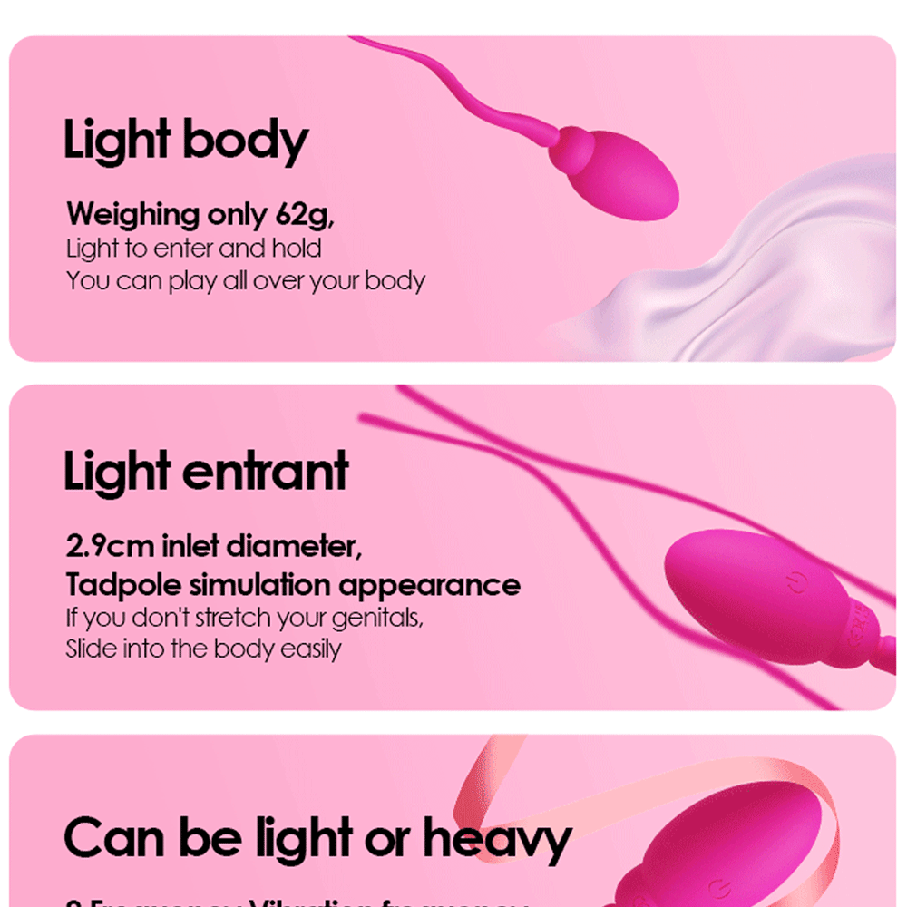 APP Controlled Vibrating Panty Egg Vibrator - Sperm G Spot Anal Sex Toys for Women