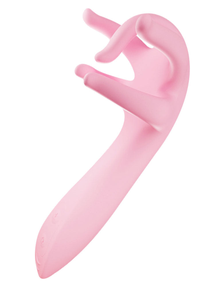 Finger Vibrator Sex Toys for Women - Realistic Pink Breast Vaginal Prostate Massager Novelty Gift
