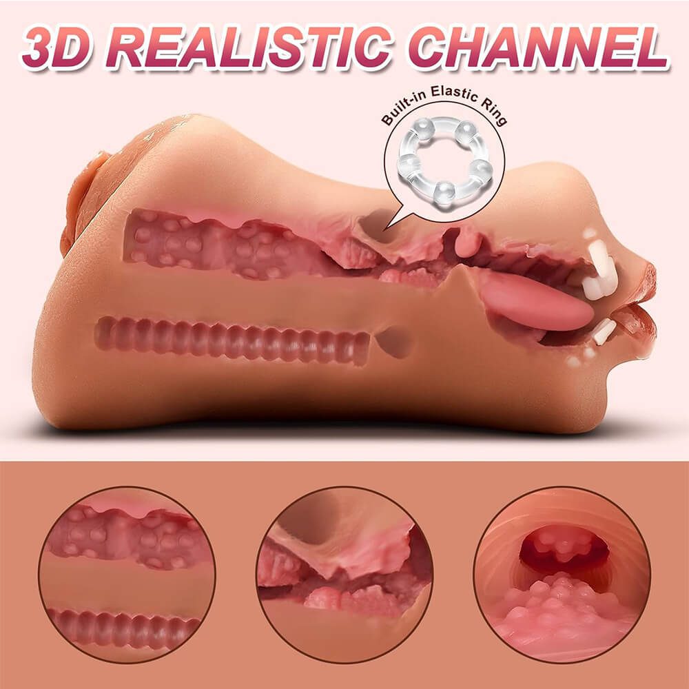 3 IN 1 Male Masturbator - Tarisss Sex Toy Store