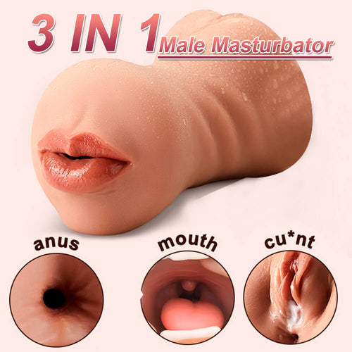 3 IN 1 Male Masturbator - Tarisss Sex Toy Store
