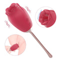 Rose-Shaped Sucking and Vibrating Magic Wand – Stimulating Female Sensitive Zones