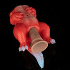Fire Dragon Mini Sex Doll - Fantasy Silicone Anime Realistic Dinosaur Mens Masturbation Toy