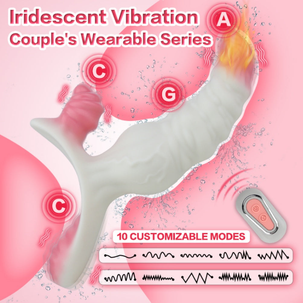 Dog Knot Dildo – Platinum Silicone Fantasy Knotted Toy | Regular & Vibrating 3-Motor + 42°C Heat | Domlust